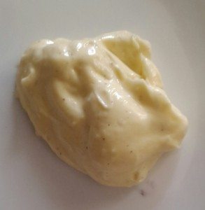 Dollop of mayonnaise