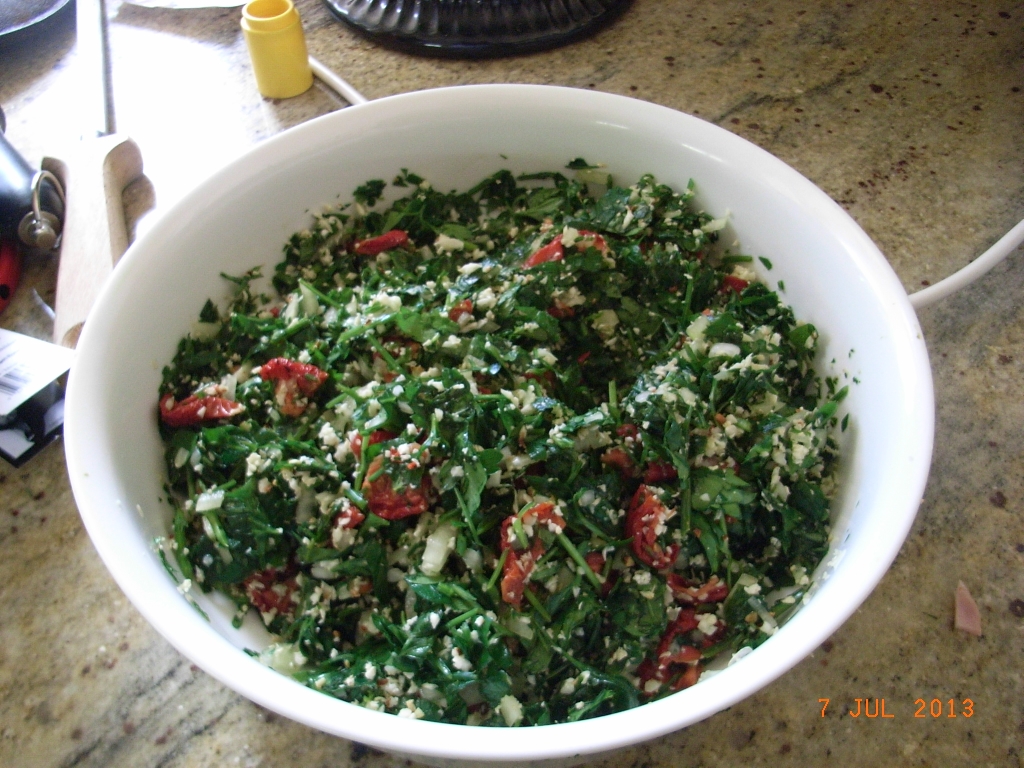 TABBOULEH AND TABBOULEH WITH CAULIFLOWER RICE