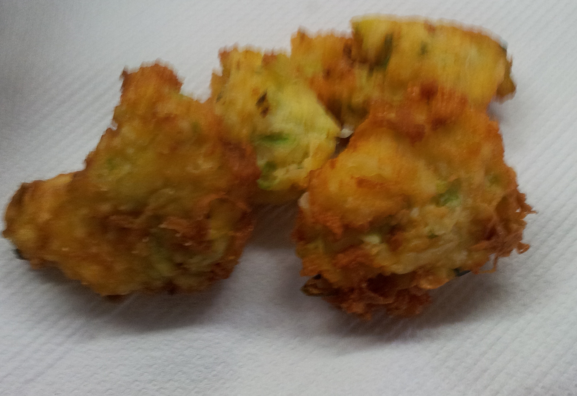 ZUCCHINI FRITTERS