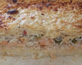 Rice Seafood Lasagne