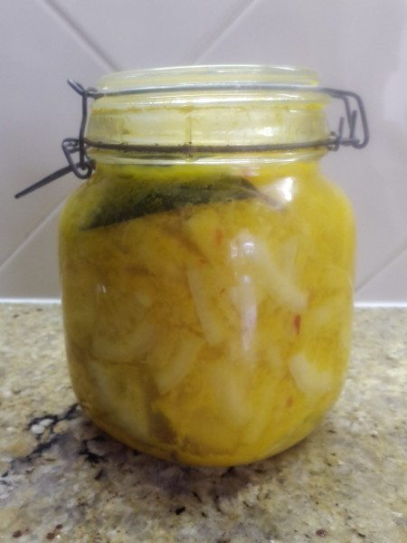 Pickled lemons 