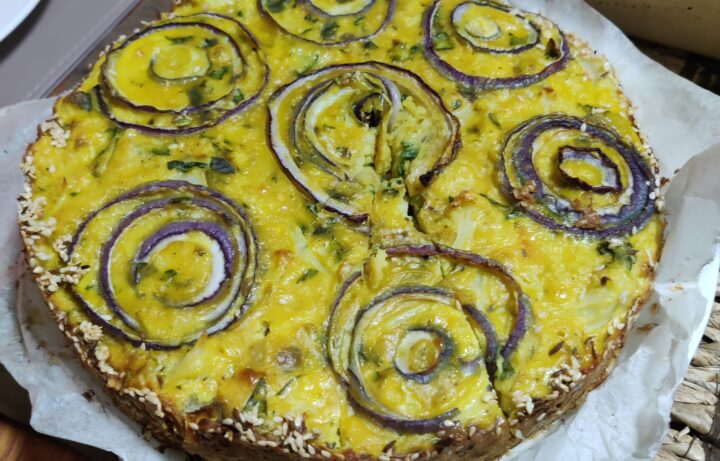 Cauliflower cake