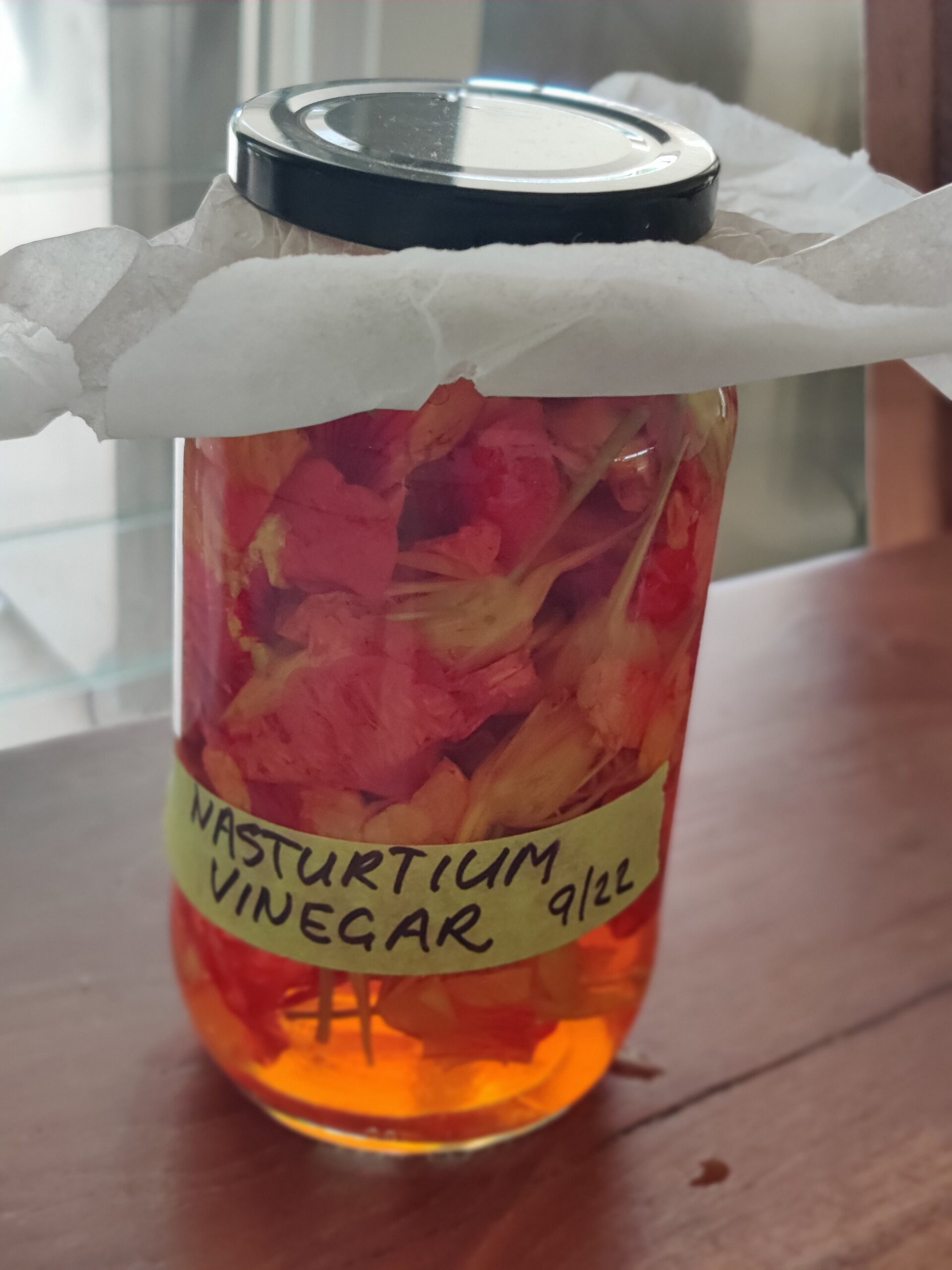 NASTURTIUM VINEGAR